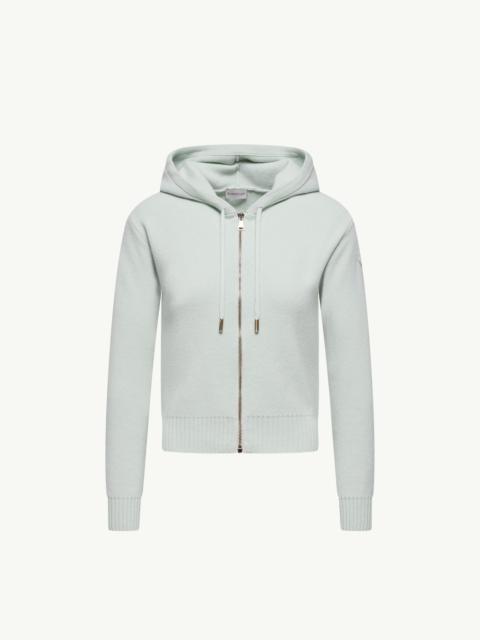 Cashmere & Wool Zip-Up Hoodie