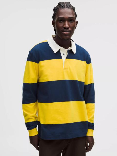 Long-Sleeve Cotton Rugby Shirt