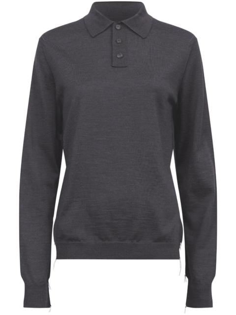 wool polo jumper