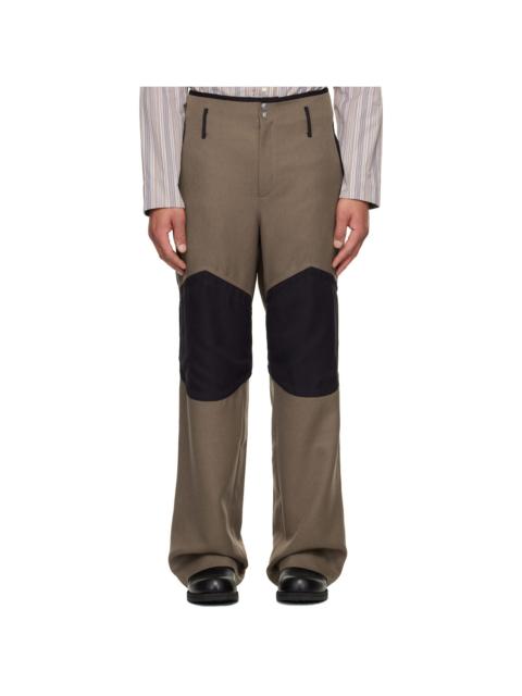 Brown & Black Orvos Trousers