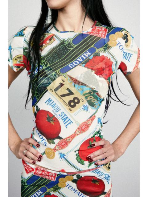 MESH MINI TEE - FIGARO