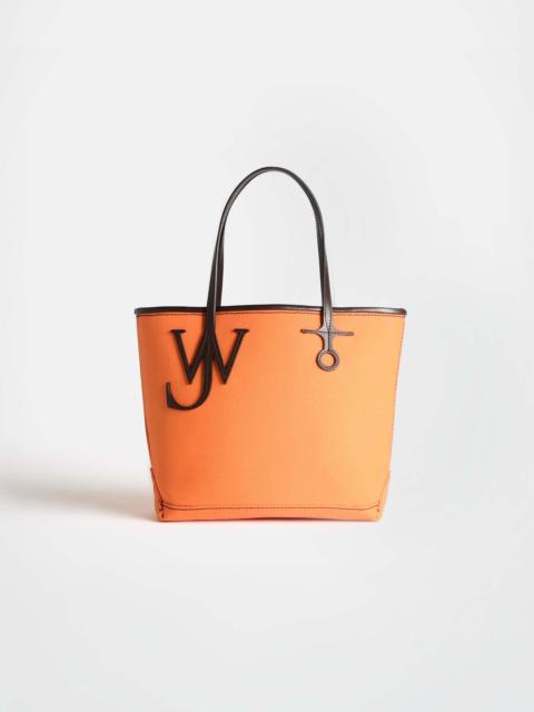 SMALL ANCHOR CANVAS TOTE IN ORANGE
