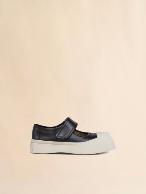 BLACK NAPPA LEATHER PABLO MARY-JANE SNEAKER