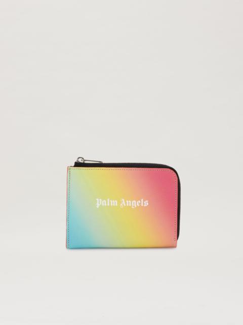 Rainbow Logo Zipped Card Holder