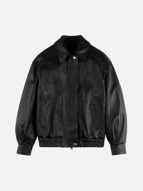Bomber Jacket in nappa leather