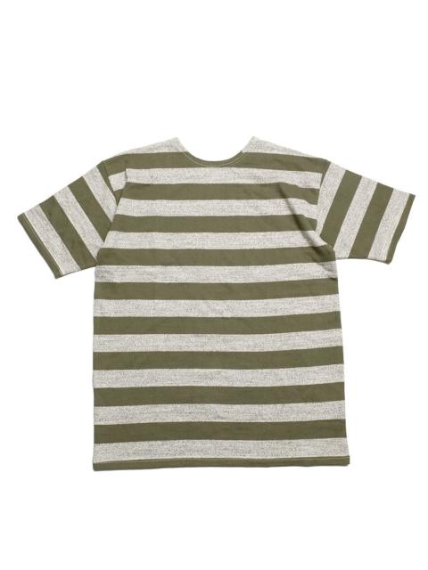 Lot 4050 S/S 2INCH STRIPE T-SHIRT - 4050BO-24