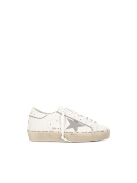 star leather sneakers
