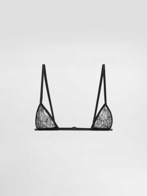Micro lace bra