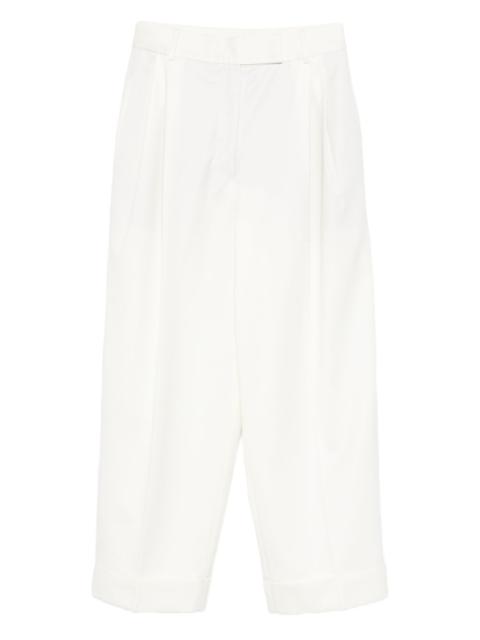 pleated trousers