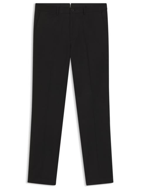 SLIM-FIT TROUSERS IN COTTON, CASHMERE AND STRETCH
