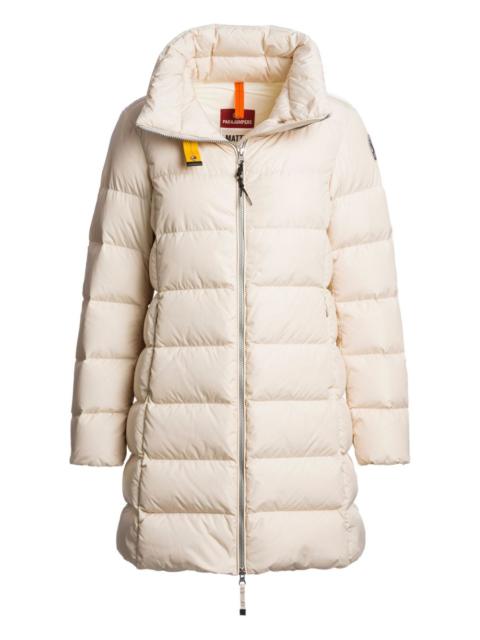 Malandra high-neck quilted coat