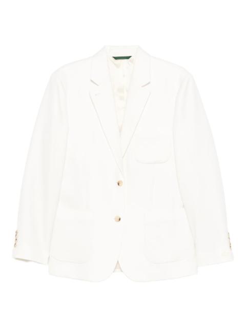 pocket button blazer