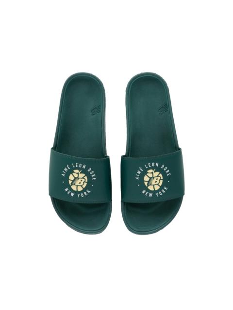 New Balance Slides Aime Leon Dore Green