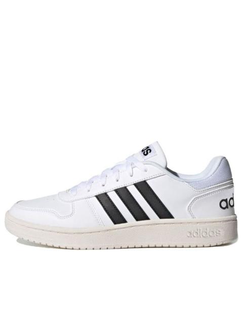adidas Hoops 2.0 'White Black' FY8629