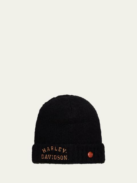 x Harley-Davidson Men's Boucle Cashmere Beanie