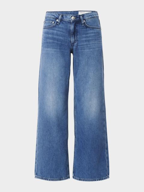 Featherweight Saige Relaxed Straight Ankle Jeans