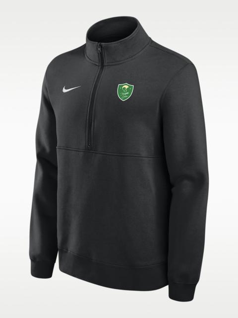 Nike College Club Fleece (Norfolk State University) Men's 1/4 Zip Top