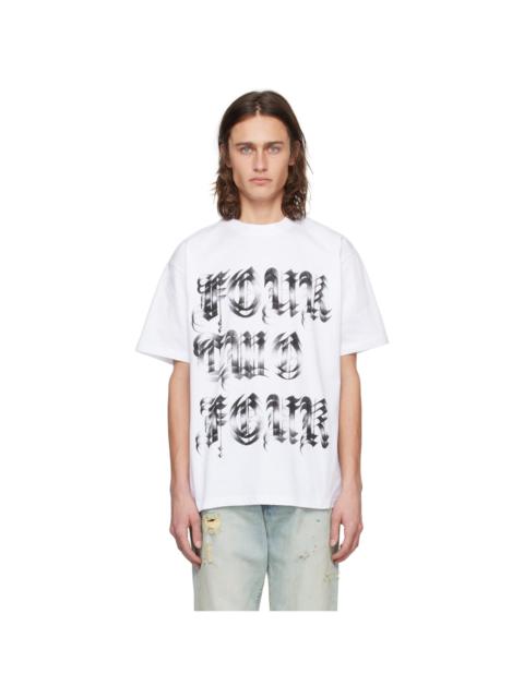 White Printed T-Shirt