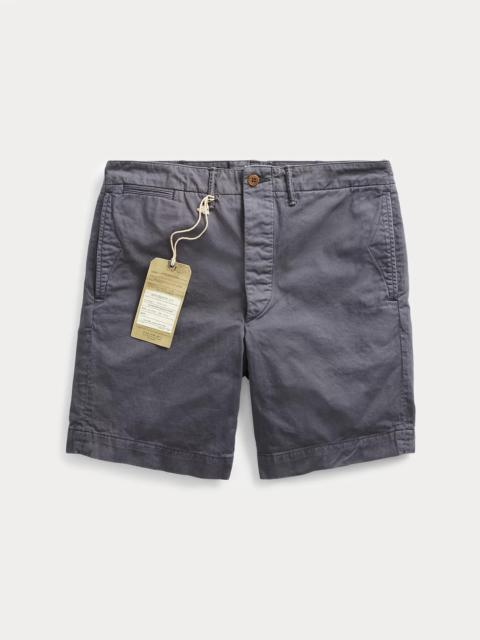 Garment-Dyed Chino Short