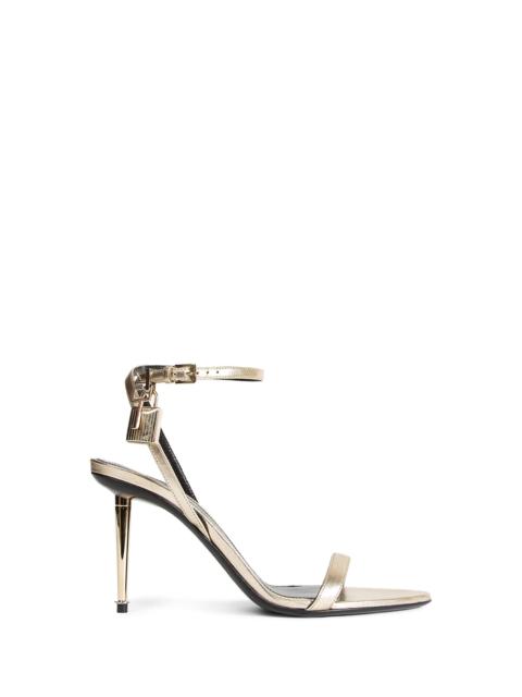 Laminated Nappa Pointy Naket Sandal