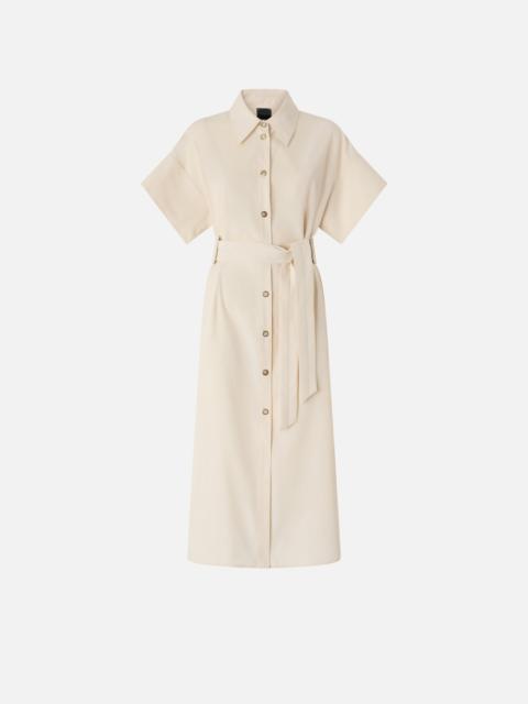 MIDI SHIRT DRESS WITH BELT