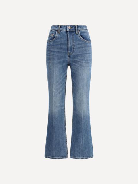 Cropped flare Jeans