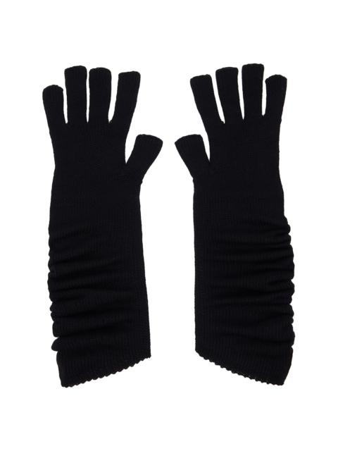 Black Cashmere Winter Gear Gloves