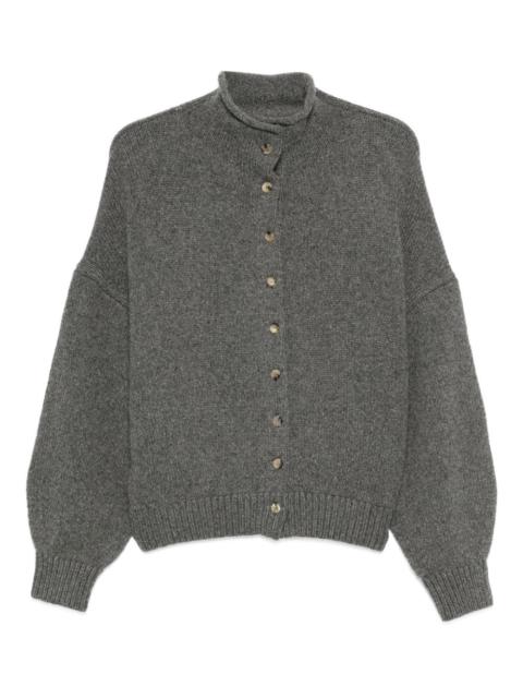 buttoned cardigan