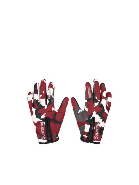 zip camouflage gloves