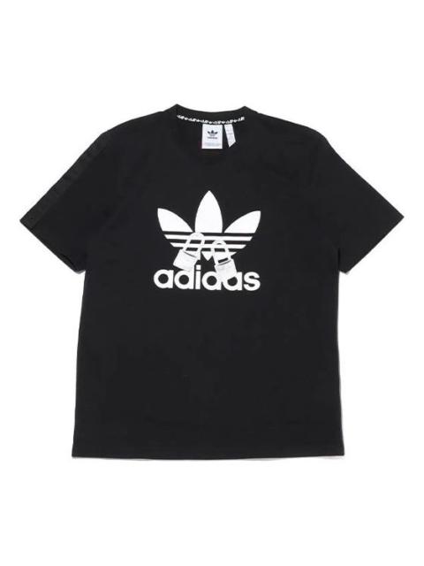 adidas originals Vday Tee Un Sports Casual Men's Black H07083