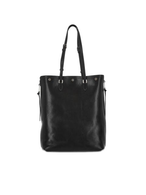 leather tote bag