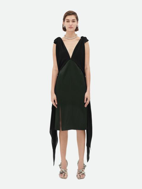 Fluid Silk Midi Dress