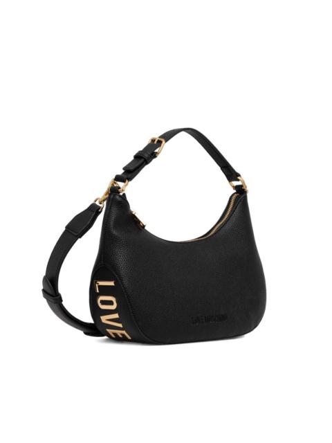 logo lettering tote bag