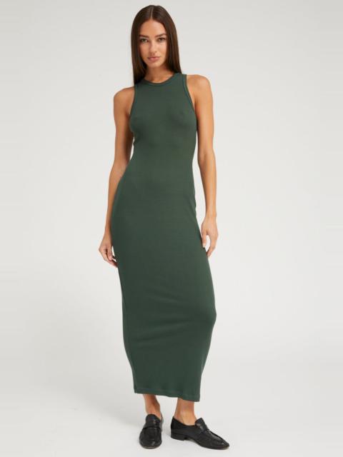 IVY RIB RACER MAXI DRESS