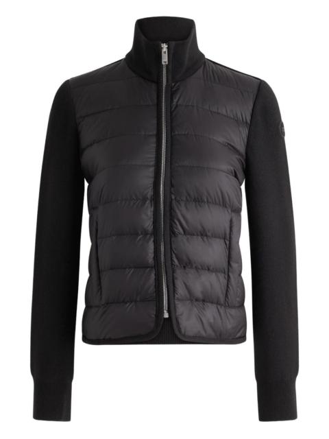 Somarra quilted knitted bomber jacket