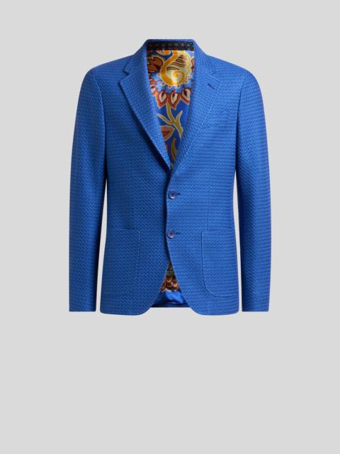 WOVEN JERSEY JACKET