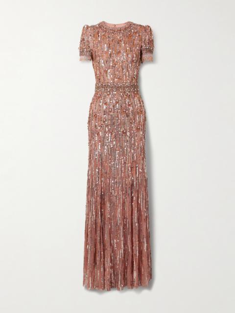 Roxy Embellished Tulle Gown