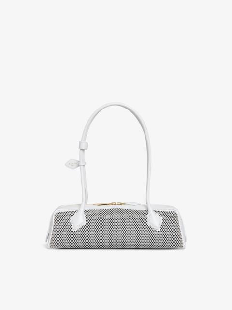 LE TECKEL MEDIUM BAG IN FISHNET LEATHER