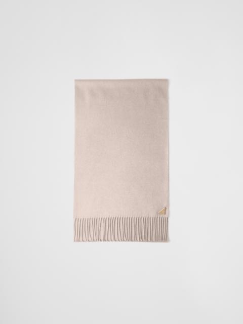 Silk and cashmere scarf