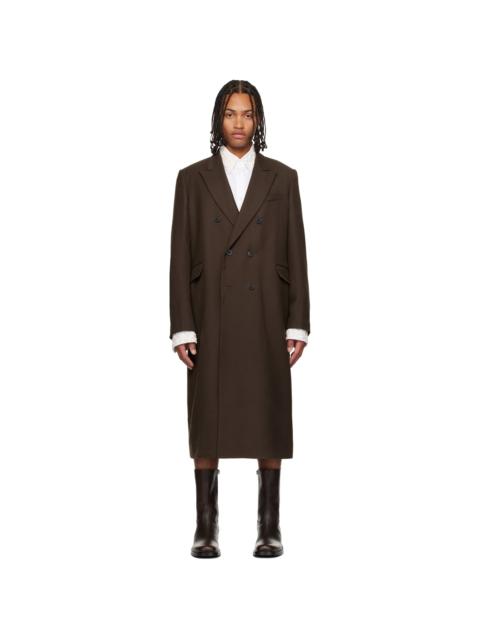 Brown Wool Coat