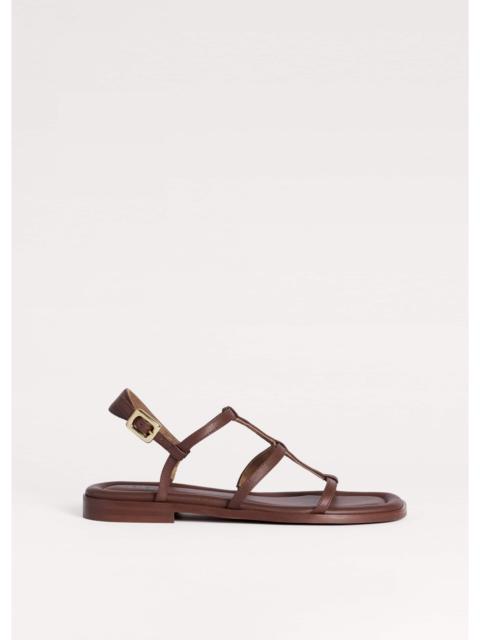 Caged Flat Sandal