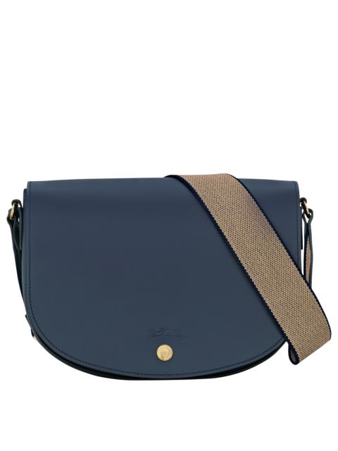Épure M Crossbody bag Navy - Leather