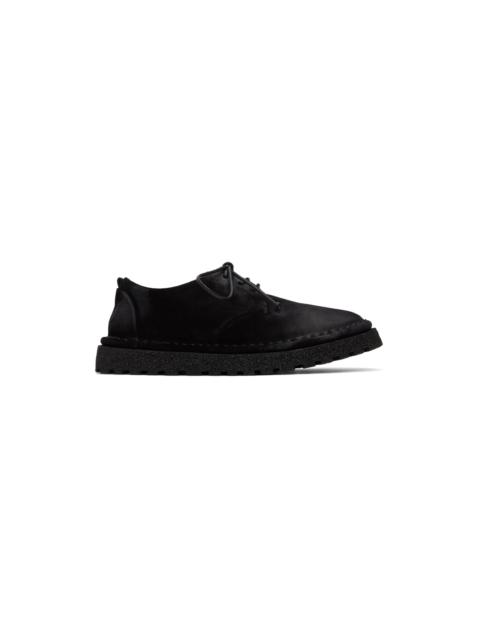 Black Gomme Nubuck Sanscripa Derbys