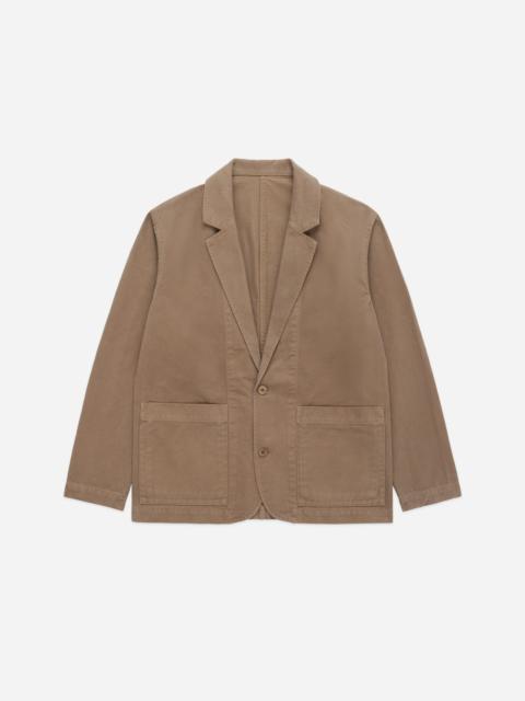 Work Blazer - Khaki Twill
