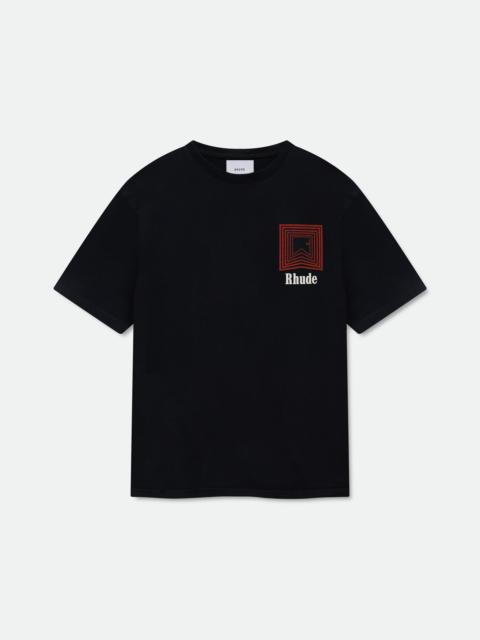 CHEVRON LOGO REPEAT TEE