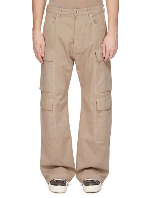 Pantaloni Double Cargo Jeans Dirty Pearl