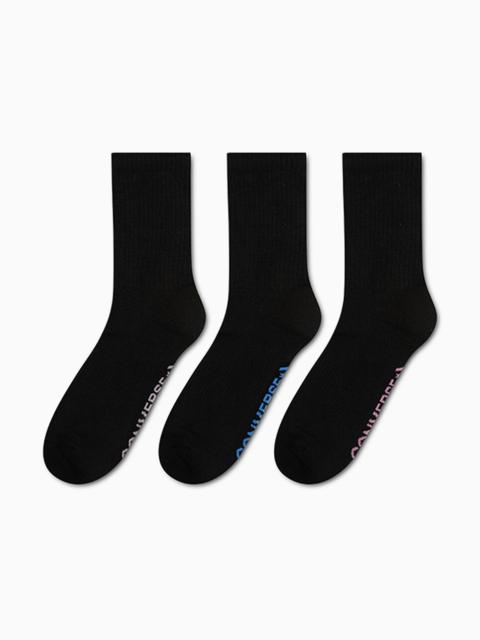 3-Pack Wordmark Half-Crew Socks