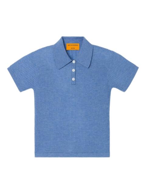 cashmere polo top