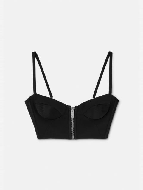 Zip Bralette Top