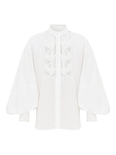 LUNA APPLIQUE BLOUSE